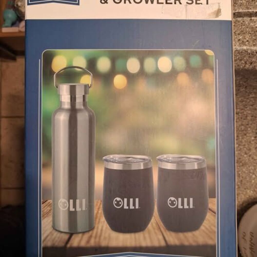OLLI Wine Tumbler & Growler Set